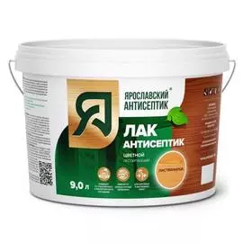 антисептик-лак ярославский антисептик лиственница 9л