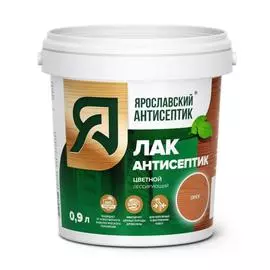 антисептик-лак ярославский антисептик орех 0,9л