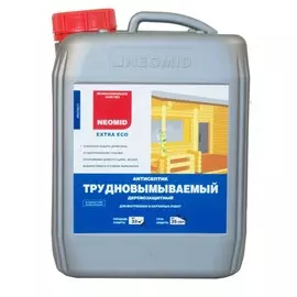 антисептик трудновымываемый для древисины 10кг neomid extra eco