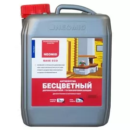 антисептик универсальный бесцветный 10л neomid base eco