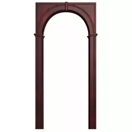 Арка "Палермо", ПВХ махагон 700*190*1800 со сводорасширителем
