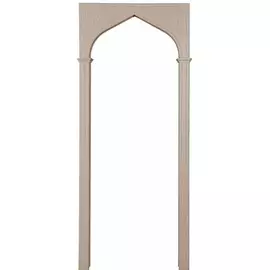 Арка "Уфимка", ПВХ дуб беленый 800*190*1800