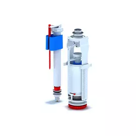 Арматура АНИ нижний подвод, кнопка хром WC8510C 40