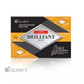 Ароматизатор воздуха на гелевой основе AURA "BRILLIANT" Дыня B-202