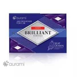 Ароматизатор воздуха на гелевой основе AURA "BRILLIANT" Лаванда B-206