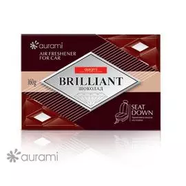 Ароматизатор воздуха на гелевой основе AURA "BRILLIANT" Шоколад B-207