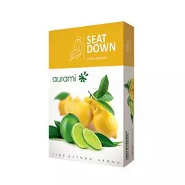 Ароматизатор воздуха на гелевой основе AURAMI SEAT DOWN "Лайм и лимон" SD112