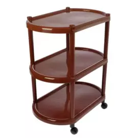 этажерка овальная 3 полки