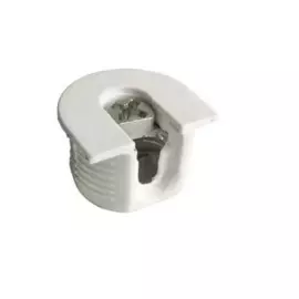 эксцентрик быстромонтируемый d20х16х12 белый (4шт)