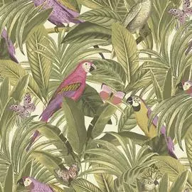 BA 2202 Обои Grandeco (Botanical) (1*12) 10,05x0,53 винил на флизелине