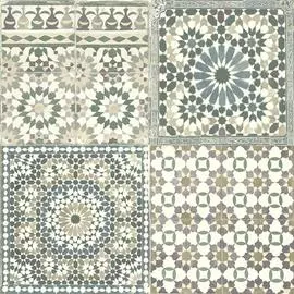 BA 2502 Обои Grandeco (Botanical) (1*12) 10,05x0,53 винил на флизелине