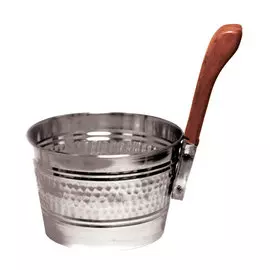 бадья из нержавеющей стали 4 л банные штучки