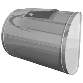 Бак 80л выносной горизонтальный 0,8мм нерж