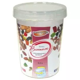 Банка 500мл с завин. крышкой ТВИСТ 4311389