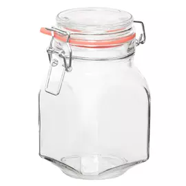 Банка 800мл Attribute с крышкой бугельный замок JAR760-6