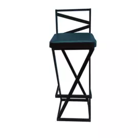 барный стул "лофт" черный-черный
