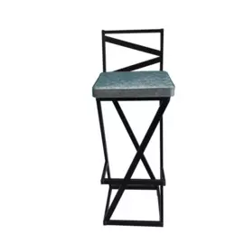 барный стул "лофт" черный-серый