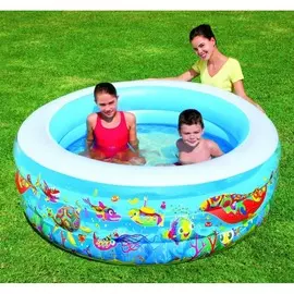 Бассейн надувной Подводный мир 152*51см, 400л, Bestway 51121