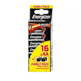 Батарейка АА алкалиновая Energizer family pack, 16шт