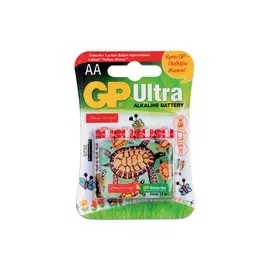 батарейка (аа, алкалиновая, 4шт) gp ultra alkaline gp 15augl-2cr4 40/320