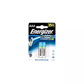 Батарейка ААА алкалиновая Energizer MAX plus, 2шт