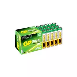 Батарейка ААА алкалиновая GP Super Alkaline, 30шт