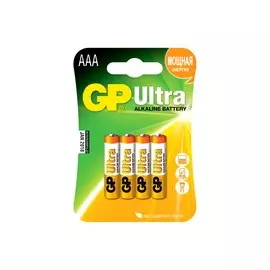 батарейка (ааа, алкалиновая, 2шт) gp ultra alkaline gp 24au-2cr2 40/320