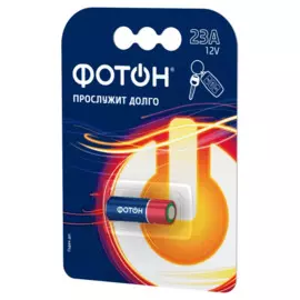 батарейка (алкалиновая, lr23a высоковольтная, 1шт) фотон 24258