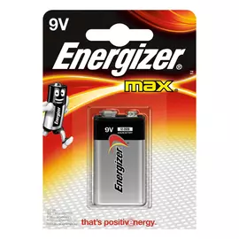 батарейка крона energizer max 9v, 1шт