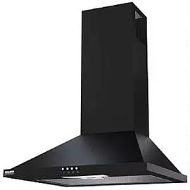 BELLA 600 BLACK push button вытяжка кухонная