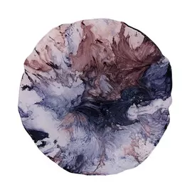 блюдо 30см " эбру" аксам стекло 17487/4