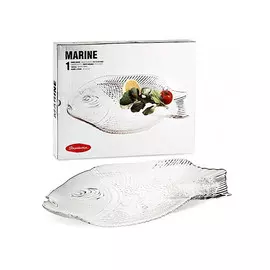 Блюдо 360*250мм Рыба Марине (г.Бор)