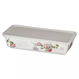 Блюдо для заливного с крышкой 27,5*12*6см 388-373