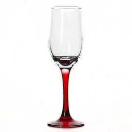 Бокал ЭНЖОЙ РЭД 200мл ножка красная 44160SLBD10