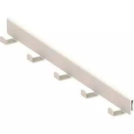 Боковые крючки 420 мм, белый