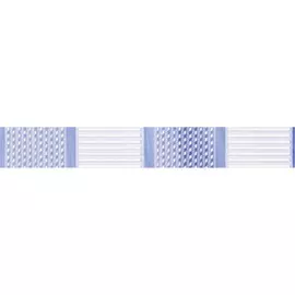 бордюр агата 3.5х25 голубой