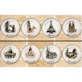 бордюр madera 11*35 светло-коричневый бш51031/18,0/