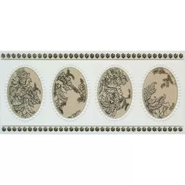 бордюр мидаль коричневый 9х20