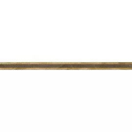 Бордюр Миланезе Дизайн Марроне 60х3.6 коричневый 1506-0419