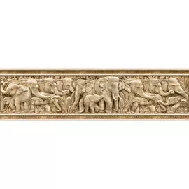 бордюр safari 40*11 коричневый