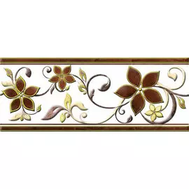 Бордюр Teceo 25*10 коричневый