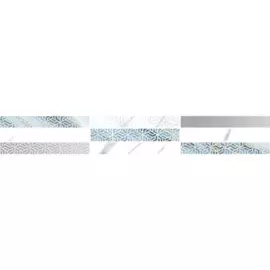 бордюр виченца g1 геометрия белый 40х6 050427