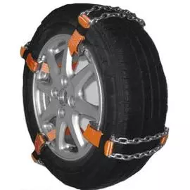 Браслеты противоскольжения 195/60R14-225/70R17 2 шт. (лента 35мм, цепь 6мм) в блистере