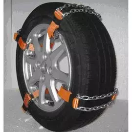 Браслеты противосольжения 195/60R14-225/70R17 2 шт. (лента 35мм, цепь 6мм) в блистере