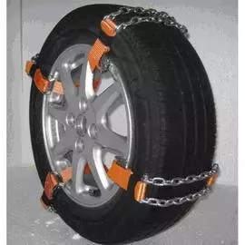 Браслеты противосольжения 195/60R14-225/70R17 4 шт. (лента 35мм, цепь 6мм) в блистере