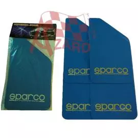 Брызговики Sparco Малые СИНИЕ (4шт)