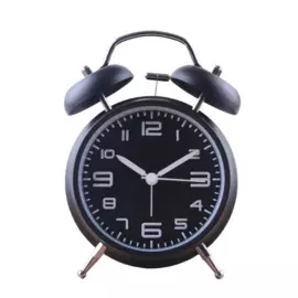 будильник alarm clock black 79883
