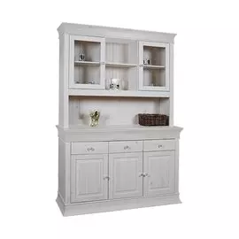 Буфет Бостон белый воск