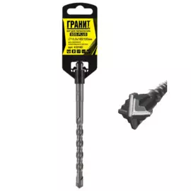 бур по бетону sds-plus гранит quadro-x 10,0х160/100,410160