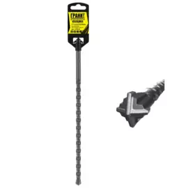 бур по бетону sds-plus гранит quadro-x 12,0х310/250,412310